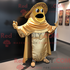 Mascot character of a Gold...