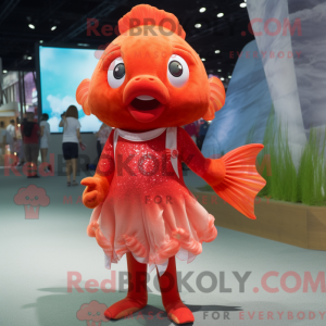 Mascot character of a Red...