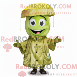 Mascot character of a Olive...