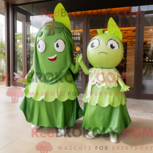 Mascottekarakter van een...