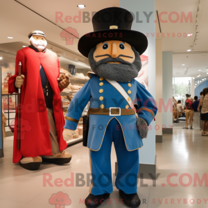 Mascottefiguur van een...