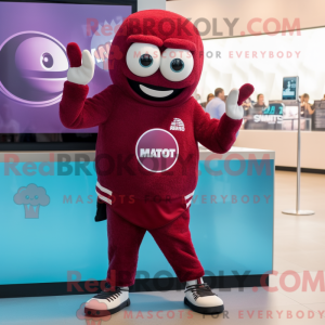 Mascot character of a...