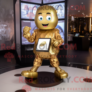 Mascot karakter van een...