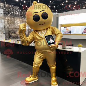 Mascot karakter van een...