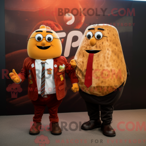 Mascottekarakter van een...