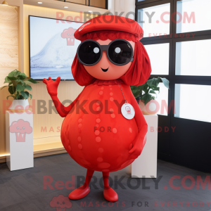 Mascottekarakter van een...