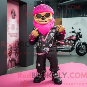 Mascot karakter van een...