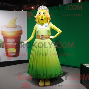 Mascottekarakter van een...
