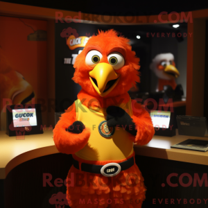 Mascot karakter van een...
