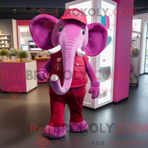 Mascot karakter van een...