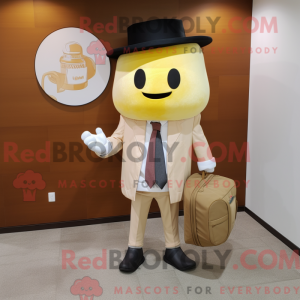Mascot character of a Cream...