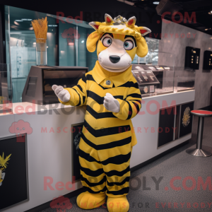 Mascot character of a...