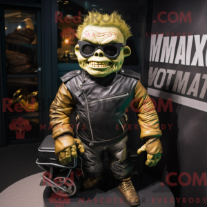 Maskotfigur af et...