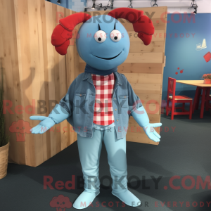 Personnage mascotte d une...