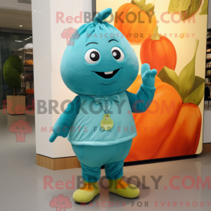 Mascot karakter van een...