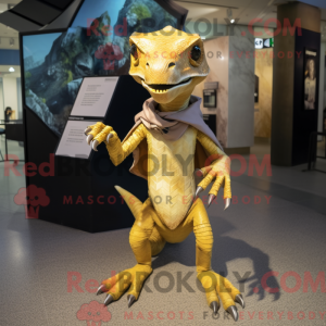 Mascottekarakter van een...