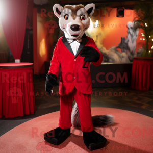 Mascot character of a Red...