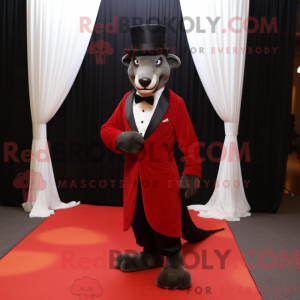 Mascot character of a Red...