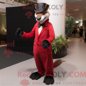 Mascot character of a Red...