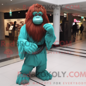 Mascot karakter van een...