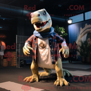 Personnage mascotte d un T...