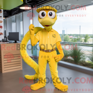 Mascottekarakter van een...