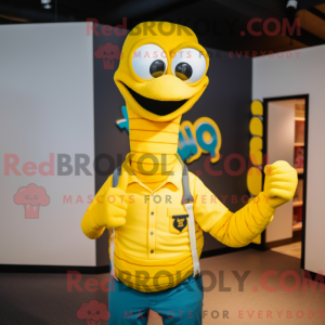 Mascottekarakter van een...