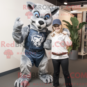 Personnage mascotte d un...