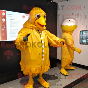 Mascot character of a Gold...