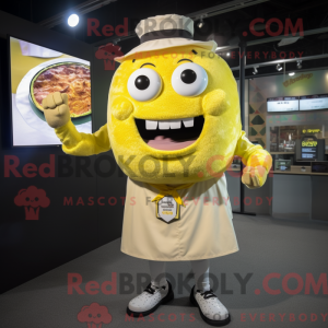 Mascottefiguur van een...