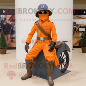 Orange Civil War Soldier...