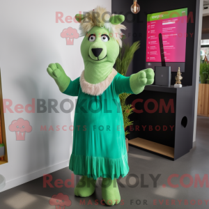 Mascot karakter van een...
