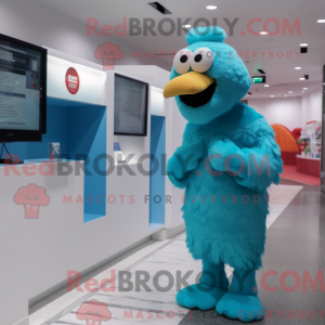 Mascottekarakter van een...
