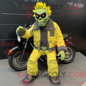 Mascottefiguur van een...