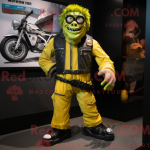 Personnage mascotte d un...