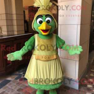 Mascot karakter van een...
