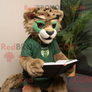 Mascot karakter van een...