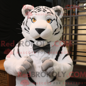 Mascot character of a White...