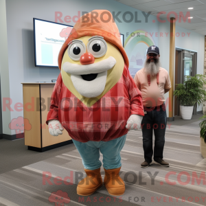 Mascottekarakter van een...