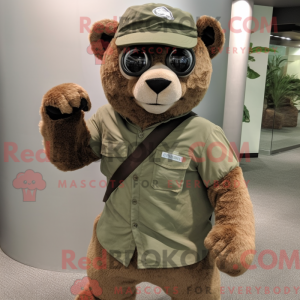 Mascot karakter van een...