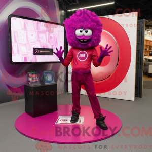 Maskotki av en Magenta...