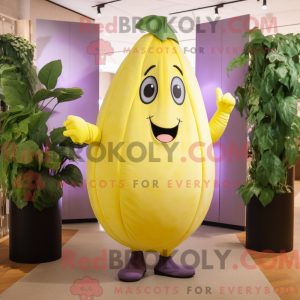 Mascot character of a Lemon...
