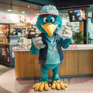 Mascot karakter van een...