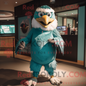 Mascot karakter van een...