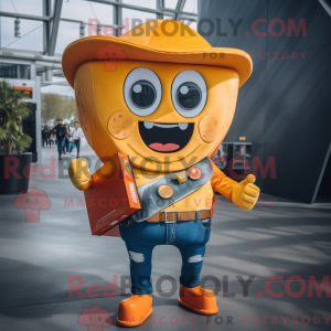 Postava maskota Orange...
