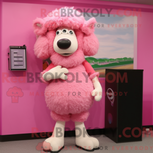 Mascot karakter van een...