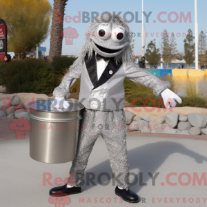 Mascottefiguur van een...