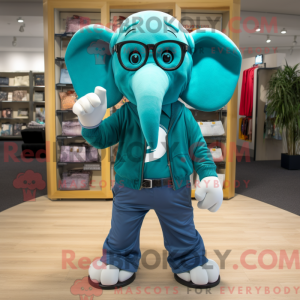 Postava maskota Teal...