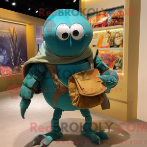 Mascottefiguur van een...