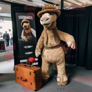 Mascottekarakter van een...